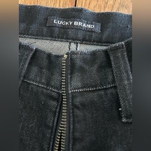 Lucky brand high rise cropped jeans